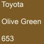 Preview: Toyota, Olive Green, 653.